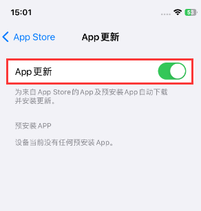 柳江苹果15维修中心如何让iPhone15APP自动更新