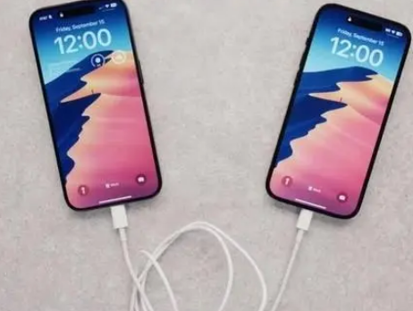柳江苹果15维修店分享iPhone15可以给安卓充电吗 