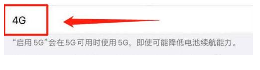 柳江苹果13维修分享iPhone 13恒定4G设置方法 