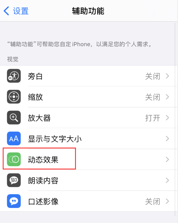 柳江苹果手机维修分享iPhone 12 退出应用时没有动画显示，如何设置 